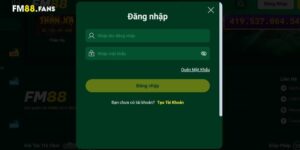 Hướng dẫn chi tiết các bước đăng nhập FM88